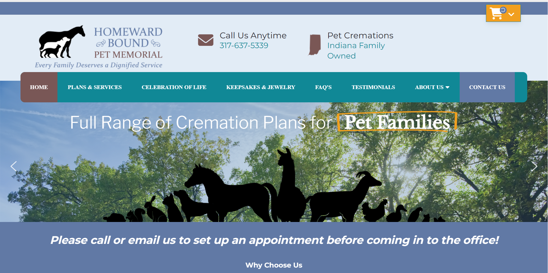 Homeward Bound Pet Memorial